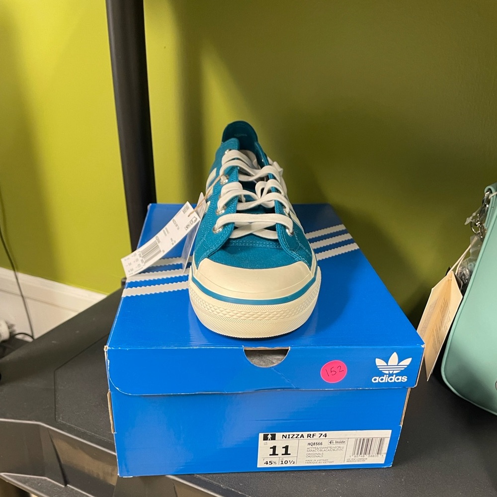 Adidas Kids Nizza RF Blue Sneakers